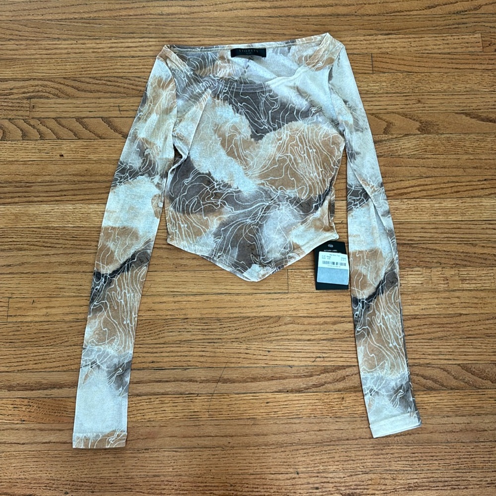 Storets Alex Mesh Top